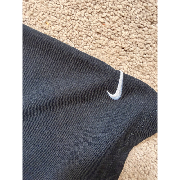 Men's Nike Black 4XL Polo Shirt Embroidered Logo Minimalist Normcore Athleisure - Picture 10 of 15